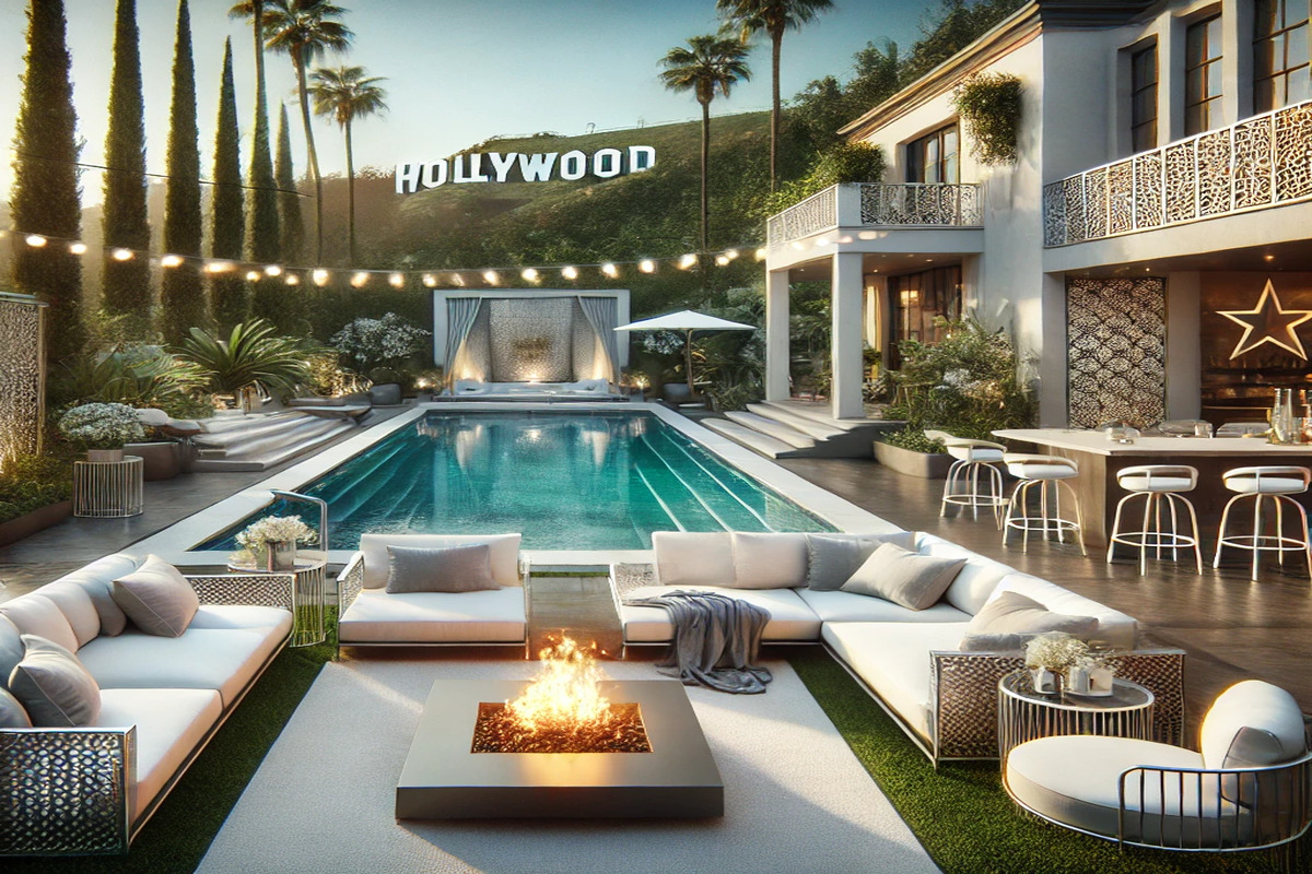 Hollywood-Inspired-Outdoor-Living-Spaces: Creating-a-Star-Worthy-Backyard